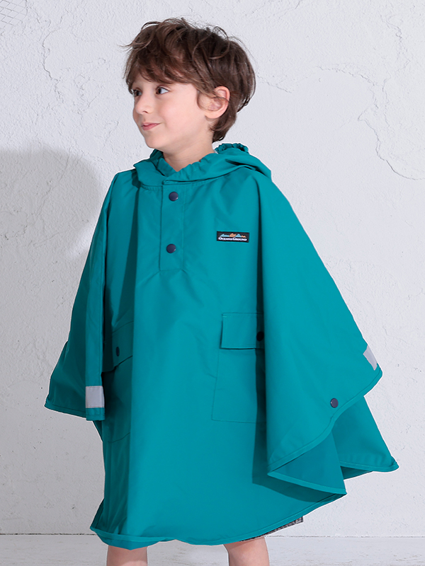 Boy'sレインポンチョ 子供服のオーシャン＆グラウンド[ocean＆ground]公式オンラインサイト