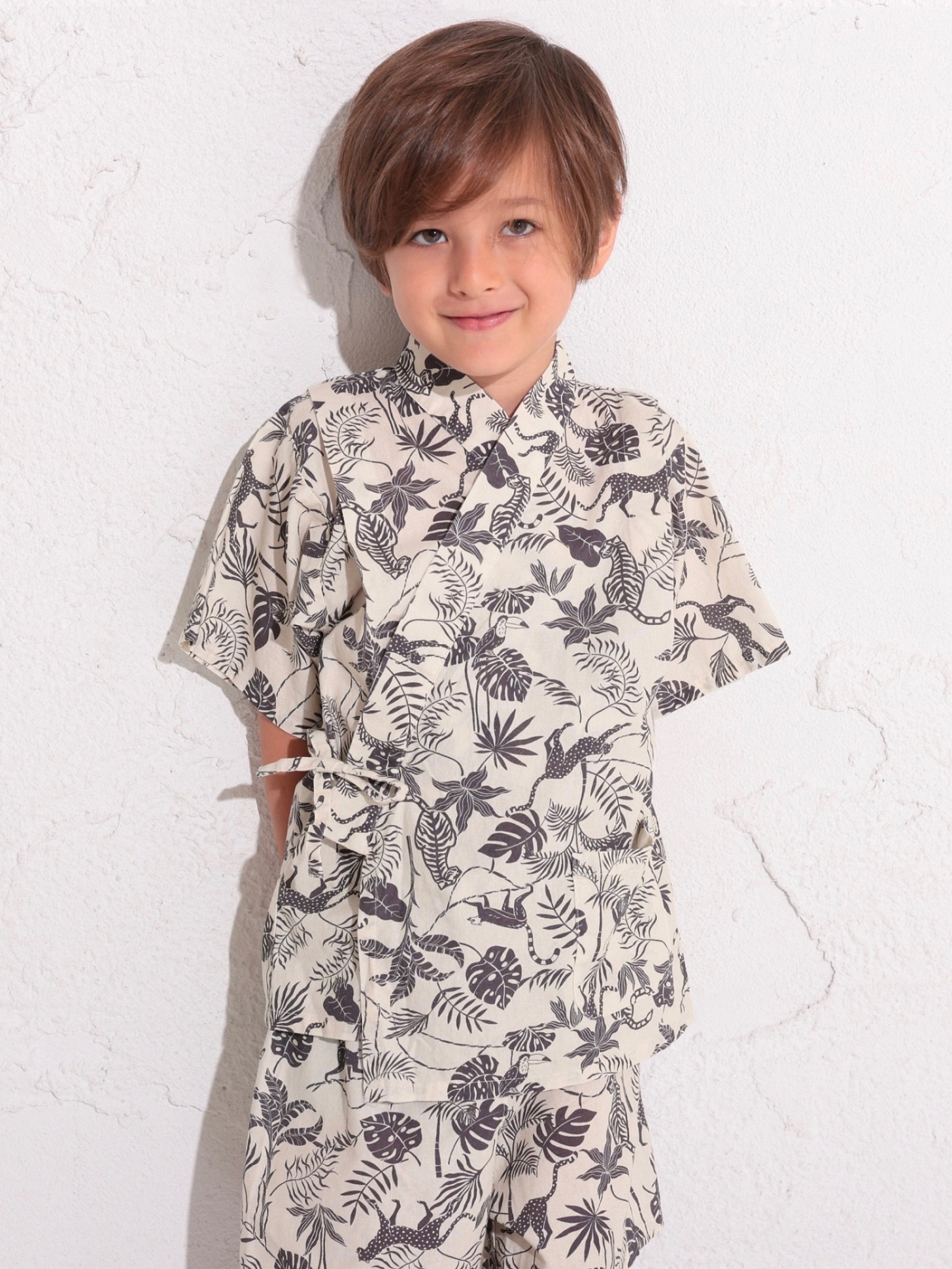 BOY'S甚平スーツ JUNGLE&MODERN MARINE | 子供服のオーシャン