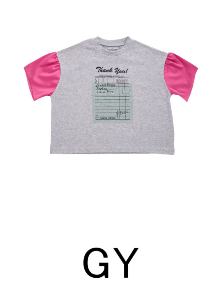 サテンスリーブリメイクTシャツ | 子供服のオーシャン＆グラウンド