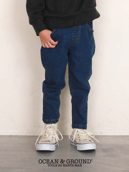 DENIM TAPARDE PANTS | 子供服のオーシャン＆グラウンド[ocean＆ground