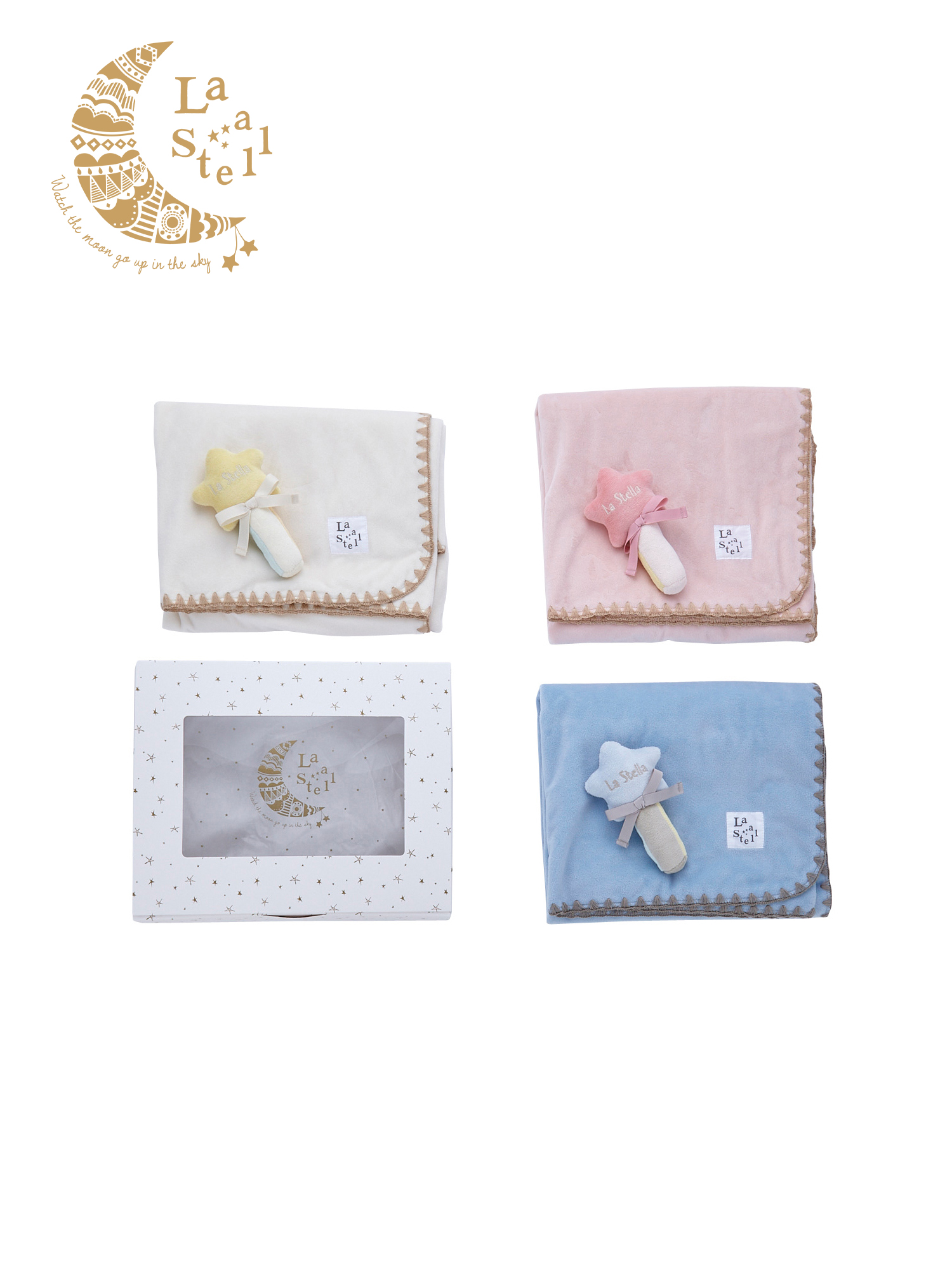 ブランケット&ラトルギフトBOXSET | 子供服のオーシャン＆グラウンド