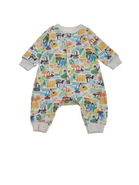 BOY'Sｿｳｶﾞﾗ新生児ﾛﾝﾊﾟｽ | 子供服のオーシャン＆グラウンド