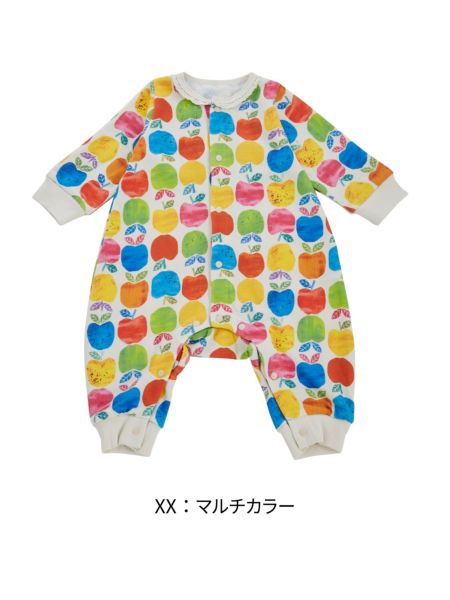 希少【Woven Wings】美しい色彩　ベビーラップ　サイズ5 リネン混 GIRL'Sｿｳｶﾞﾗ新生児ﾛﾝﾊﾟｽ | 子供服のオーシャン＆グラウンド