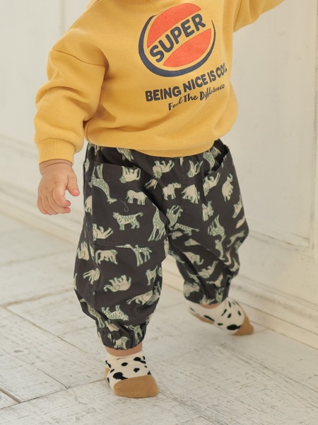 ﾍﾞﾋﾞｰﾌﾟﾘﾝﾄﾊﾞﾙｰﾝﾊﾟﾝﾂ | 子供服のオーシャン＆グラウンド