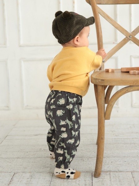 ﾍﾞﾋﾞｰﾌﾟﾘﾝﾄﾊﾞﾙｰﾝﾊﾟﾝﾂ | 子供服のオーシャン＆グラウンド