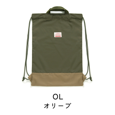 オトナのナップサック／コーデュラカーキ ナップサック リュック おしゃれ[品番：JOKW0017501]｜REAL