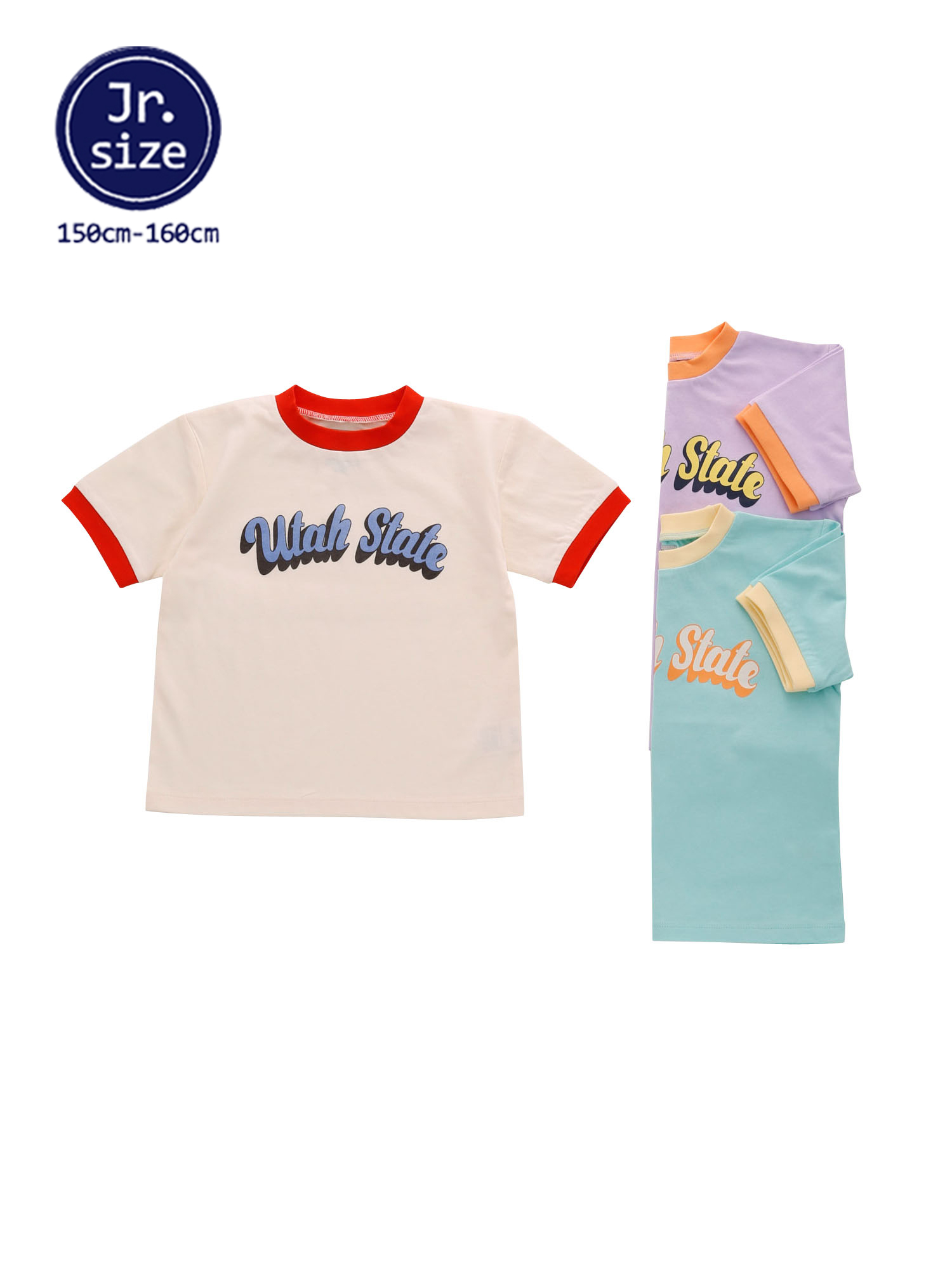 StateﾘﾝｶﾞｰTｼｬﾂ 子供服のオーシャン＆グラウンド[ocean＆ground]公式オンラインサイト