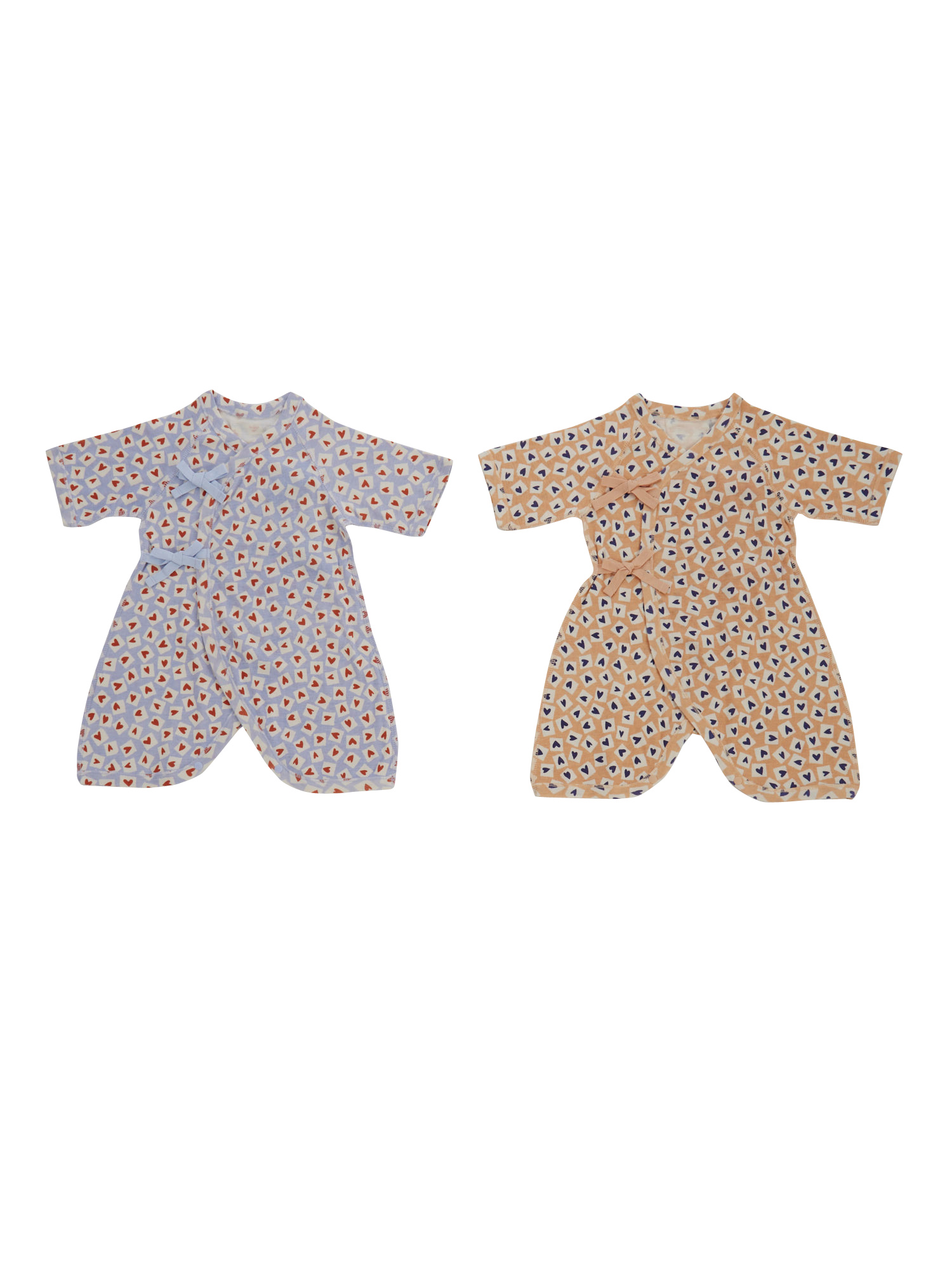 ちゅわん ｺﾝﾋﾞ肌着 Tile Heart | 子供服のオーシャン＆グラウンド[ocean＆ground