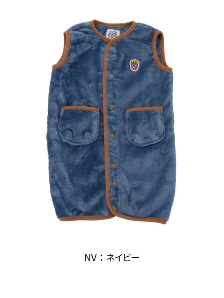 【メーカー直売】の商品をすべて ワッペンフリースベビースリーパー | 子供服のオーシャン&グラウンド ブランケット・おくるみ