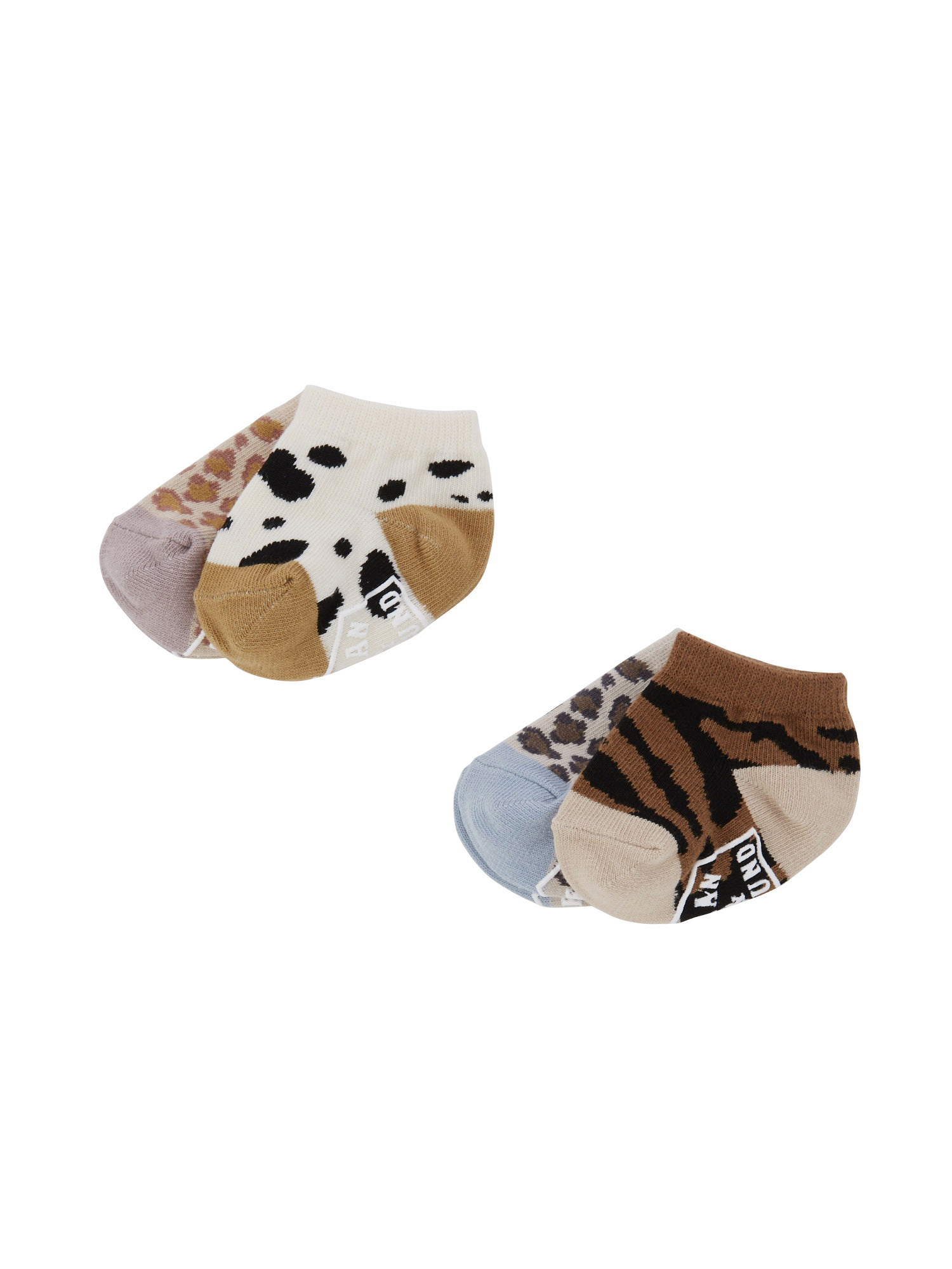 BABYL 子狐ソックス2色セット ﾍﾞﾋﾞｰｱﾆﾏﾙ2PｿｯｸｽSET | 子供服のオーシャン＆グラウンド[ocean＆ground