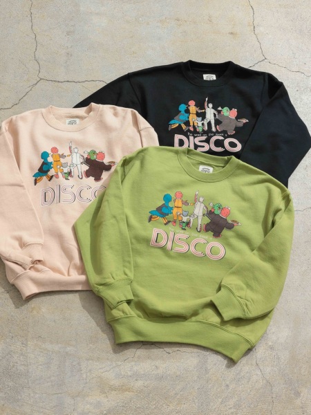 ｵｰﾙｽﾀｰDISCOﾌﾟﾘﾝﾄｽｳｪｯﾄ | 子供服のオーシャン＆グラウンド
