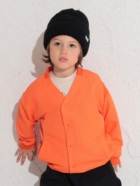 Jr.ﾉｰｶﾗｰｽﾅｯﾌﾟｶｰﾃﾞｨｶﾞﾝ | 子供服のオーシャン＆グラウンド
