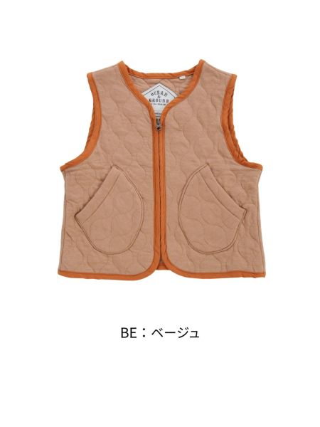 Jr.ﾆｯﾄｷﾙﾄﾉｰｶﾗｰﾍﾞｽﾄ | 子供服のオーシャン＆グラウンド[ocean＆ground