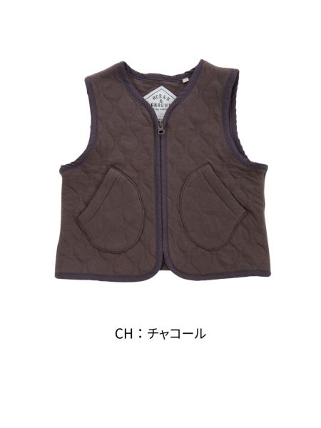 Jr.ﾆｯﾄｷﾙﾄﾉｰｶﾗｰﾍﾞｽﾄ | 子供服のオーシャン＆グラウンド