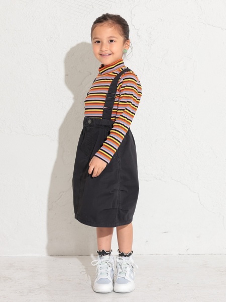 ﾀｰﾄﾙﾈｯｸﾎﾞｰﾀﾞｰﾘﾌﾞTｼｬﾂ | 子供服のオーシャン＆グラウンド