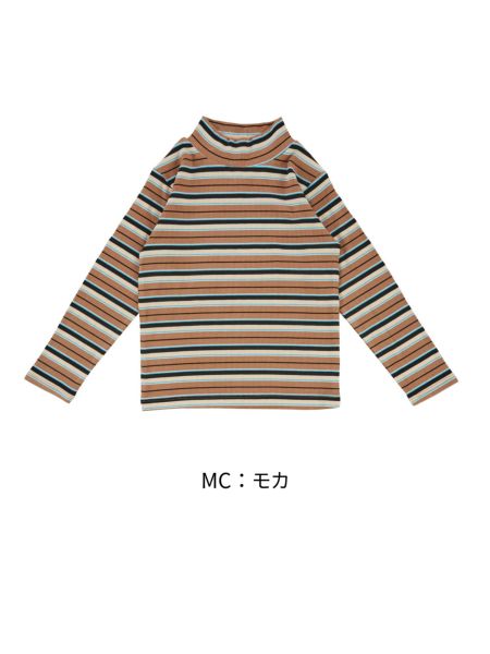 Jr.ﾀｰﾄﾙﾈｯｸﾎﾞｰﾀﾞｰﾘﾌﾞTｼｬﾂ | 子供服のオーシャン＆グラウンド[ocean＆ground]公式オンラインサイト