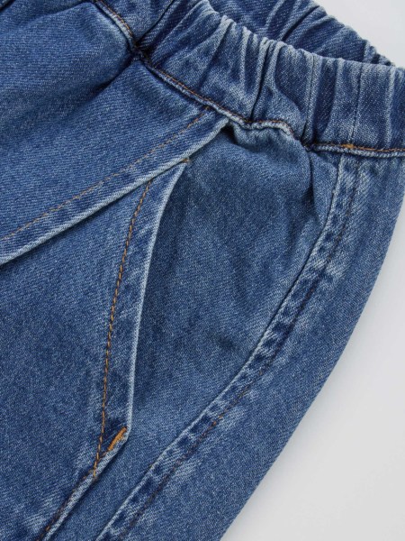 searoomlynn collab denim ラップショートパンツ
