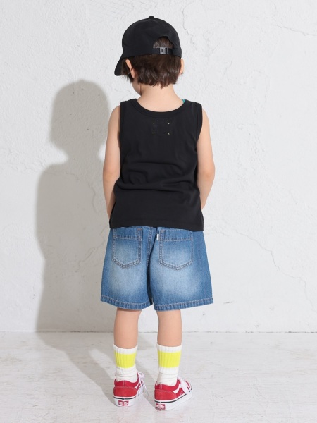 ﾌﾟﾘﾝﾄﾃﾞﾆﾑﾜｲﾄﾞｼｮｰﾂ | 子供服のオーシャン＆グラウンド