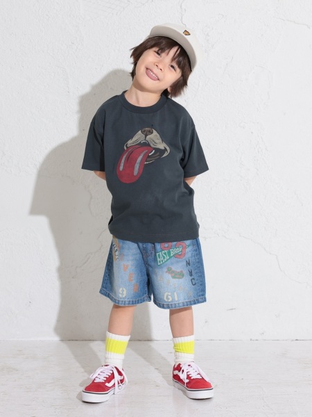 ﾌﾟﾘﾝﾄﾃﾞﾆﾑﾜｲﾄﾞｼｮｰﾂ | 子供服のオーシャン＆グラウンド