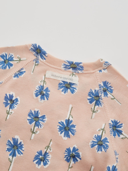 ｺﾝﾋﾞ肌着 Drawing Flower | 子供服のオーシャン＆グラウンド