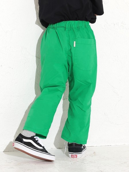 ATON タックワイドテーパードパンツ　size06 WOOL LINEN SHARKSKIN | テーパードタックパンツ / ATON