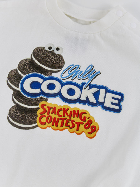 COOKIE&SNEAKERSﾌﾟﾘﾝﾄﾎﾞﾃﾞｨｼｬﾂ | 子供服のオーシャン＆グラウンド