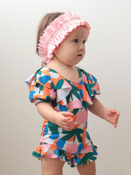 BabyDior コーラルピンク フリルワンピース 18m BabyDior コーラル