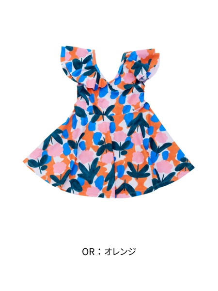 フレアカラーワンピース水着 | 子供服のオーシャン&グラウンド フレアカラーワンピース水着 | 子供服のオーシャン&グラウンド