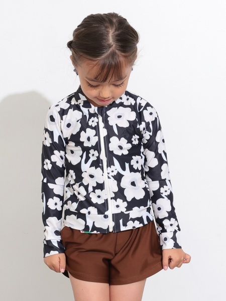 GIRL'SｿｳｶﾞﾗZIPﾗｯｼｭｶﾞｰﾄﾞ | 子供服のオーシャン＆グラウンド
