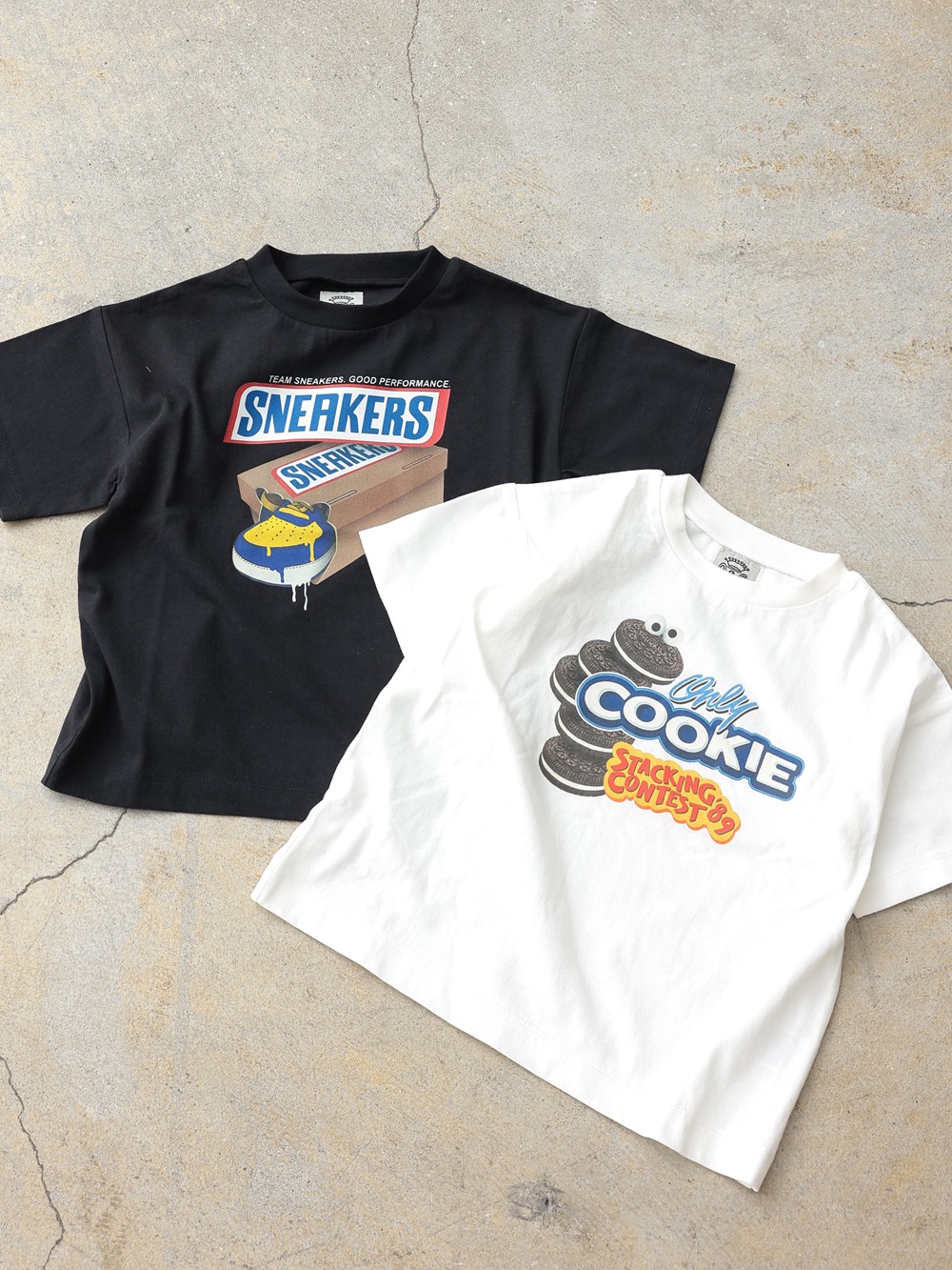 COOKIE&SNEAKERSﾌﾟﾘﾝﾄTｼｬﾂ | 子供服のオーシャン＆グラウンド