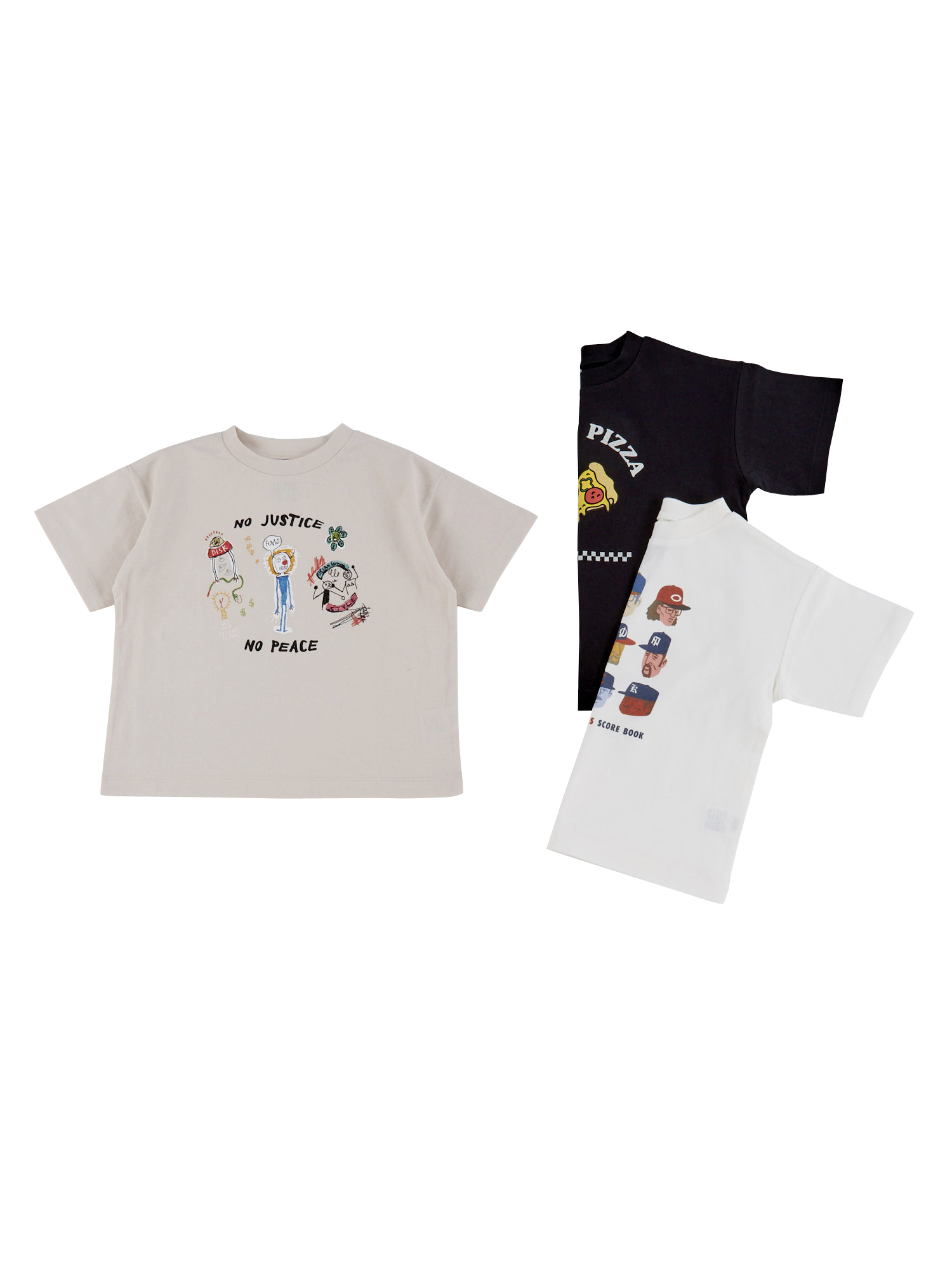 オーシャンプリントコットンTシャツ Jr.ｼﾃｨﾌﾟﾘﾝﾄTｼｬﾂ | 子供服のオーシャン＆グラウンド