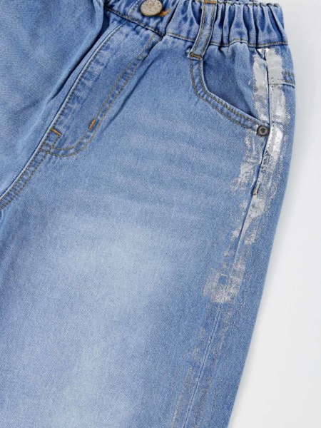 なおボン ｼﾙﾊﾞｰﾗｲﾝﾃﾞﾆﾑﾊﾟﾝﾂ | 子供服のオーシャン＆グラウンド