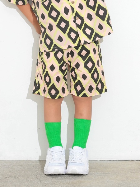 【希少】#FR2GOLF × ANTI COUNTRY CLUB コラボショーツ ハーフパンツ メンズ GALFY(ガルフィー)染め染めわんちゃんボロボロ