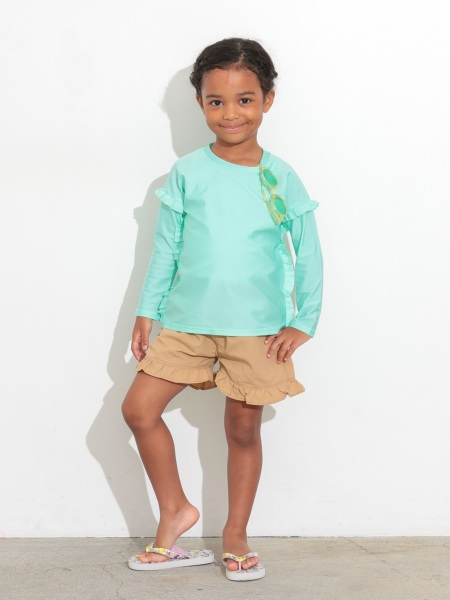 AFB 迷彩 ショーツ　ケンタウロス健太着用 ｳﾐﾔﾏｶﾞｰﾙｽﾞ夏ｼｮｰﾂ | 子供服のオーシャン＆グラウンド