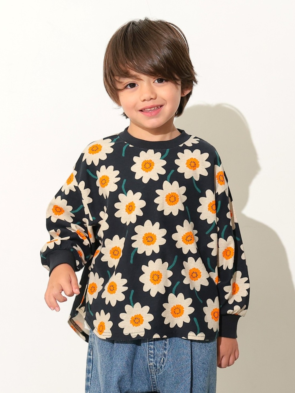 ｿｳｶﾞﾗﾌﾟﾘﾝﾄﾗｳﾝﾄﾞTｼｬﾂ | 子供服のオーシャン＆グラウンド[ocean＆ground