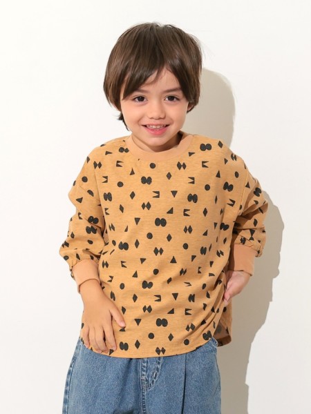 ｿｳｶﾞﾗﾌﾟﾘﾝﾄﾗｳﾝﾄﾞTｼｬﾂ | 子供服のオーシャン＆グラウンド[ocean＆ground