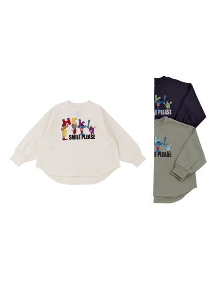 SMILE PLEASEﾌﾟﾘﾝﾄTｼｬﾂ | 子供服のオーシャン＆グラウンド
