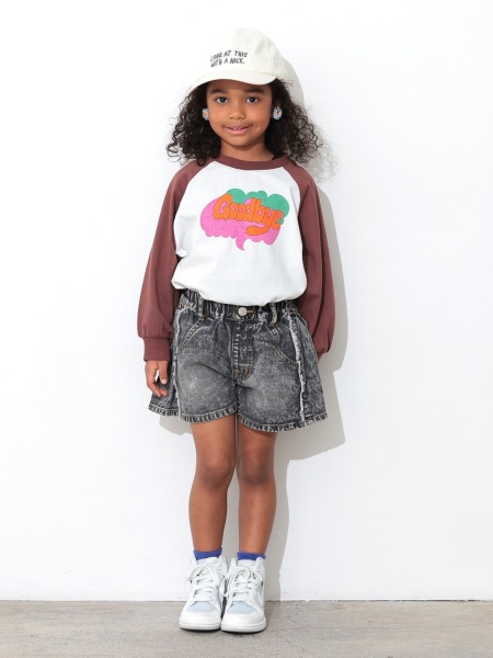 Jr.goodbyeﾌﾟﾘﾝﾄﾗｸﾞﾗﾝTｼｬﾂ | 子供服のオーシャン＆グラウンド