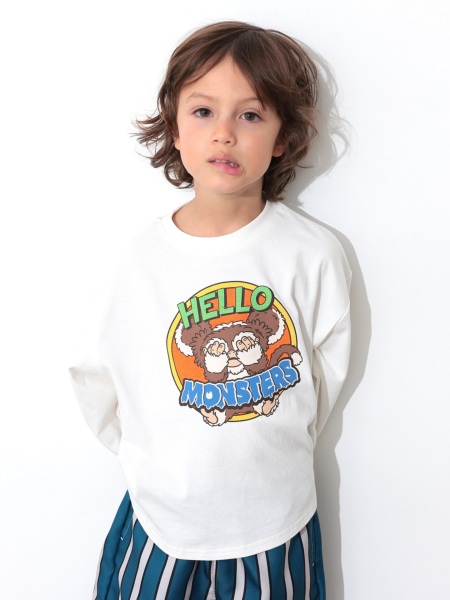 Jr.HELLO MONSTERSﾌﾟﾘﾝﾄTｼｬﾂ | 子供服のオーシャン＆グラウンド