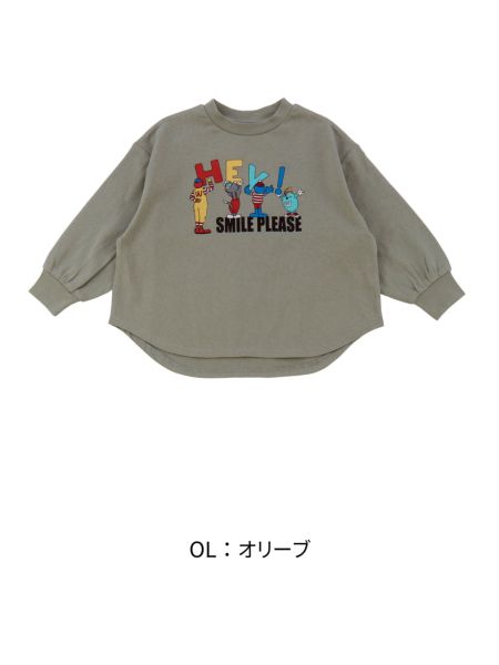 Jr.SMILE PLEASEﾌﾟﾘﾝﾄTｼｬﾂ | 子供服のオーシャン＆グラウンド