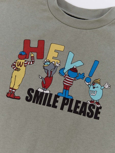 Jr.SMILE PLEASEﾌﾟﾘﾝﾄTｼｬﾂ | 子供服のオーシャン＆グラウンド