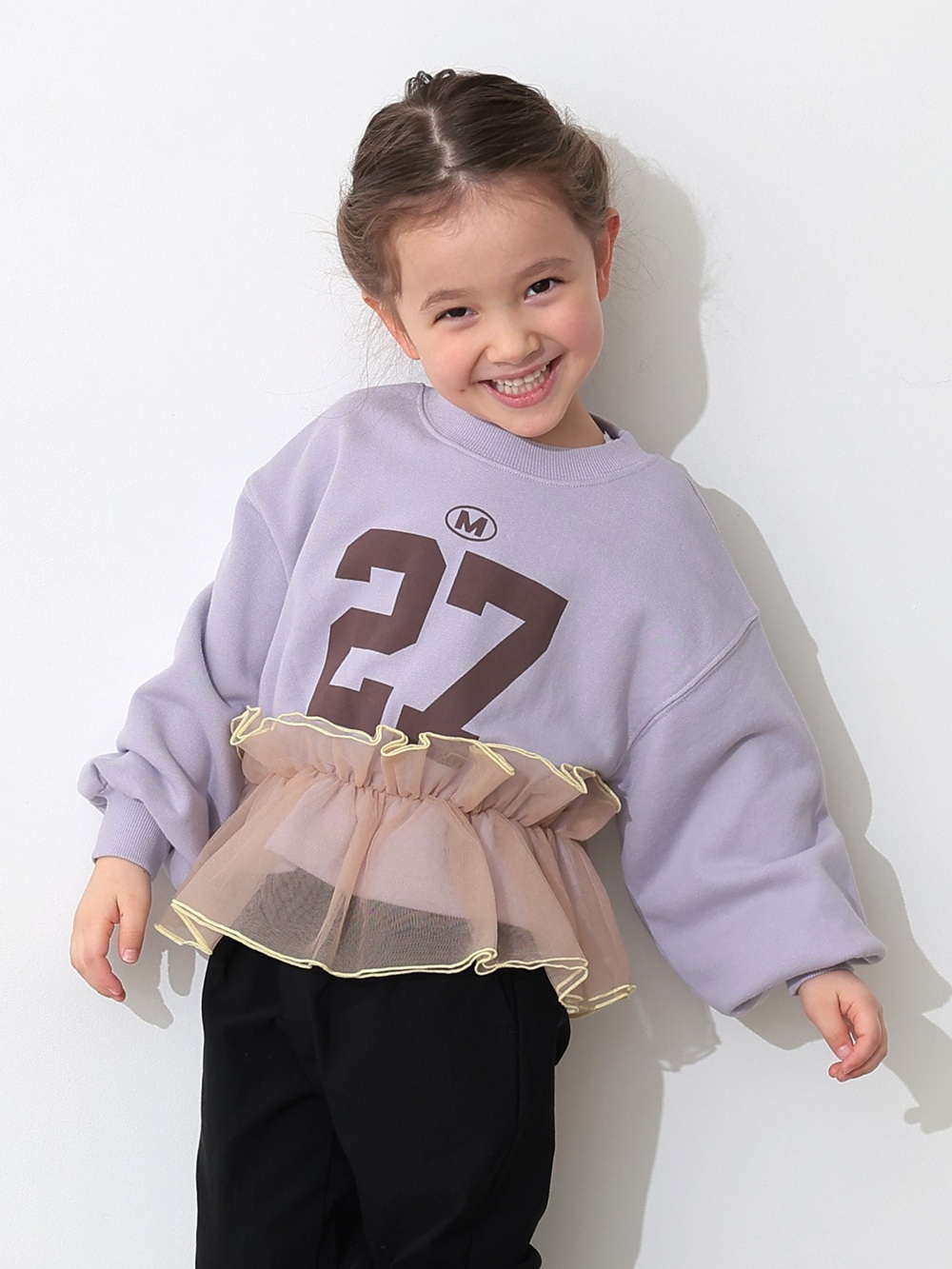 ﾁｭｰﾙﾌﾘﾙﾅﾝﾊﾞﾘﾝｸﾞｽｳｪｯﾄ | 子供服のオーシャン＆グラウンド