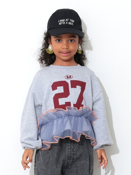 ﾁｭｰﾙﾌﾘﾙﾅﾝﾊﾞﾘﾝｸﾞｽｳｪｯﾄ | 子供服のオーシャン＆グラウンド