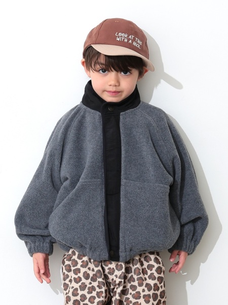 Jr.ﾐﾘﾀﾘｰﾌﾘｰｽﾜｲﾄﾞZIP | 子供服のオーシャン＆グラウンド[ocean＆ground