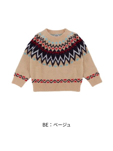 45R フェアアイル　ニットパンツ 　マルチカラー INSCRIRE＞フェアアイルニットパンツ