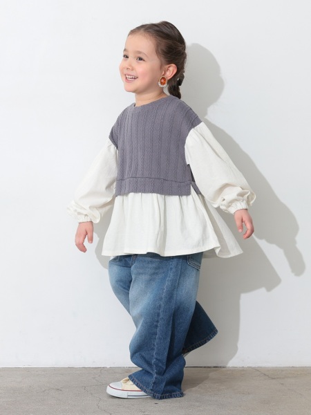 ﾀｯｸﾊﾞｷﾞｰｽﾄﾚｰﾄﾃﾞﾆﾑﾊﾟﾝﾂ | 子供服のオーシャン＆グラウンド