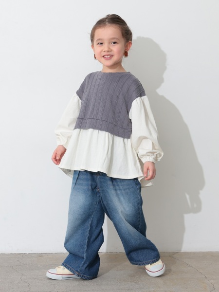 ﾀｯｸﾊﾞｷﾞｰｽﾄﾚｰﾄﾃﾞﾆﾑﾊﾟﾝﾂ | 子供服のオーシャン＆グラウンド