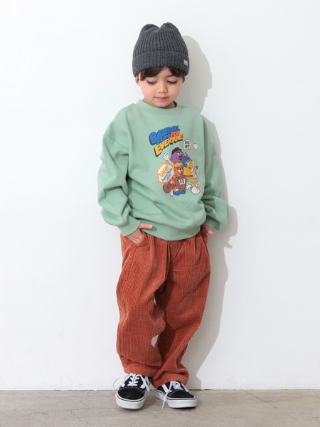Jr.ｼﾞｬﾝﾎﾞｺｰﾙﾜｲﾄﾞﾗｯﾌﾟﾊﾟﾝﾂ | 子供服のオーシャン＆グラウンド