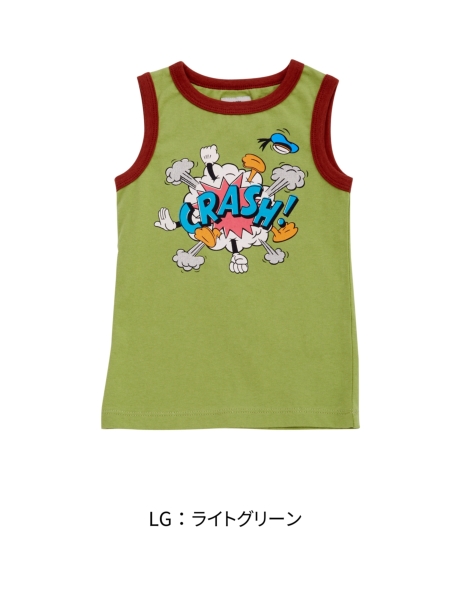 アンダークラウン クージー風 マルチカラー バスケット ジャージ タンクトップ アンダークラウン クージー風 マルチカラー バスケット ジャージ