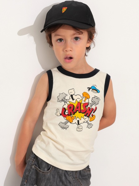 NICE FIGHT！ﾌﾟﾘﾝﾄﾀﾝｸﾄｯﾌﾟ | 子供服のオーシャン＆グラウンド